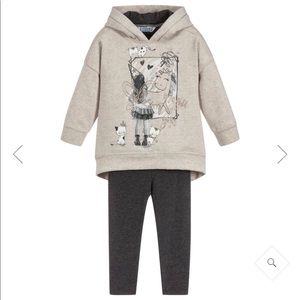 Mayoral unicorn sweater outfit